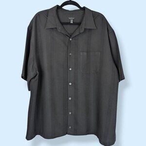 Van Heusen Black Short Sleeve Shirt